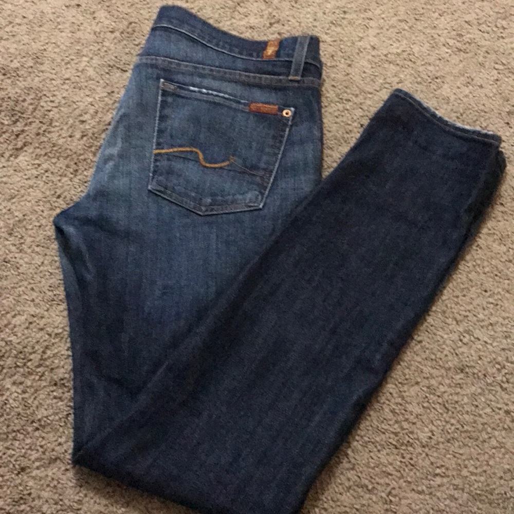 7 for all mankind Roxanne jeans. Size 30